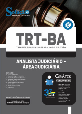 Apostila TRT-BA - Analista Judiciário - Área Judiciária - Imagem 3