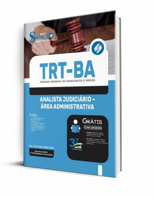 Apostila TRT-BA - Analista Judiciário - Área Administrativa - Imagem 2