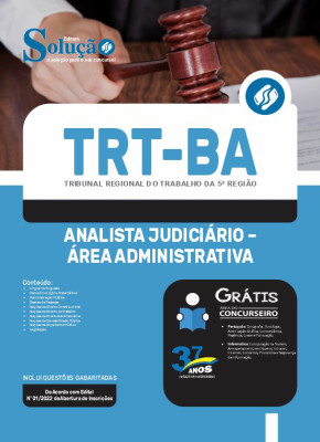 Apostila TRT-BA - Analista Judiciário - Área Administrativa - Imagem 3