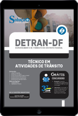 Apostila DETRAN-DF em PDF - Técnico em Atividades de Trânsito - Imagem 1