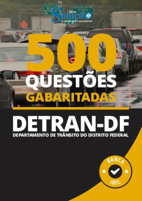 Caderno de Questões DETRAN-DF - 500 Questões Gabaritadas - Imagem 2