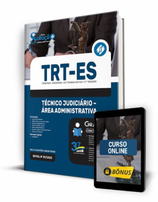 Apostila TRT-ES - Técnico Judiciário - Área Administrativa - Imagem 1