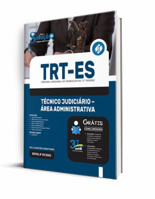 Apostila TRT-ES - Técnico Judiciário - Área Administrativa - Imagem 2