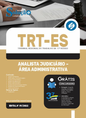 Apostila TRT-ES - Analista Judiciário - Área Administrativa - Imagem 3