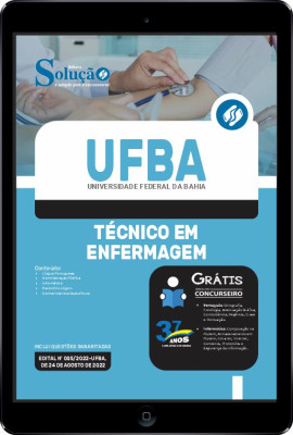 Apostila UFBA em PDF - Técnico em Enfermagem - Imagem 1