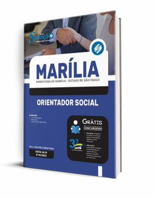 Apostila Prefeitura de Marília - SP - Orientador Social - Imagem 2