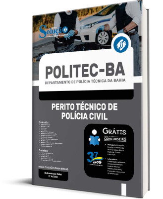 Apostila POLITEC-BA - Perito Técnico de Polícia Civil - Imagem 2