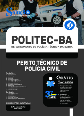 Apostila POLITEC-BA - Perito Técnico de Polícia Civil - Imagem 3