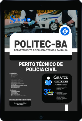 Apostila POLITEC-BA em PDF - Perito Técnico de Polícia Civil - Imagem 1