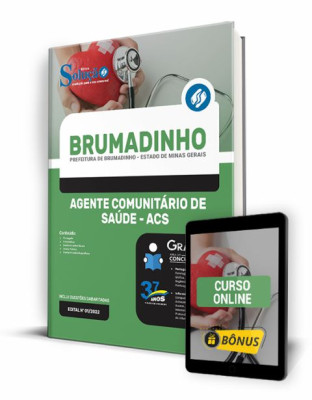 Apostila Prefeitura de Brumadinho - MG - Agente Comunitário de Saúde - ACS - Imagem 1