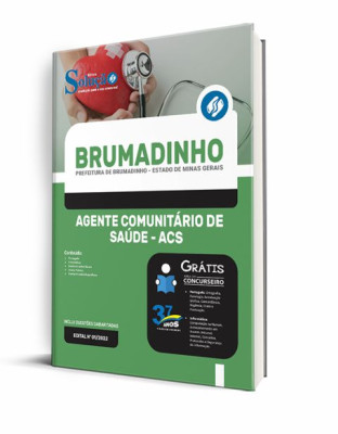 Apostila Prefeitura de Brumadinho - MG - Agente Comunitário de Saúde - ACS - Imagem 2