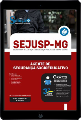 Apostila SEJUSP-MG em PDF - Agente de Segurança Socioeducativo - Imagem 1