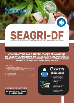 Apostila SEAGRI-DF - Comum a Todas as Especialidades de Analista de Desenvolvimento e Fiscalização Agropecuária - Imagem 3