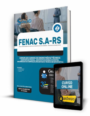 Apostila FENAC-RS - Comum aos Cargos de Ensino Médio/Técnico - Imagem 1