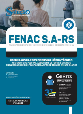 Apostila FENAC-RS - Comum aos Cargos de Ensino Médio/Técnico - Imagem 3