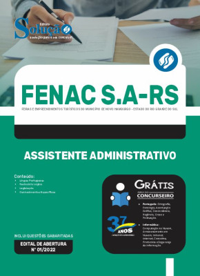 Apostila FENAC-RS - Assistente Administrativo - Imagem 3