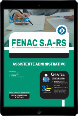 Apostila FENAC-RS em PDF - Assistente Administrativo - Imagem 1