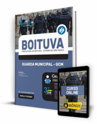 Capa Apostila Prefeitura de Boituva - SP - Guarda Municipal - GCM
