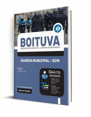 Apostila Prefeitura de Boituva - SP - Guarda Municipal - GCM - Imagem 2