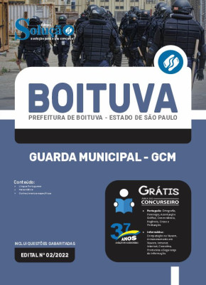 Apostila Prefeitura de Boituva - SP - Guarda Municipal - GCM - Imagem 3