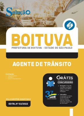 Apostila Prefeitura de Boituva - SP - Agente de Trânsito - Imagem 3