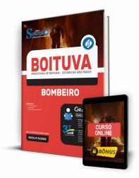 Capa Apostila Prefeitura de Boituva - SP - Bombeiro