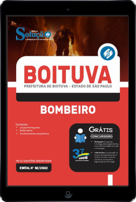 Apostila Prefeitura de Boituva - SP em PDF - Bombeiro - Imagem 1