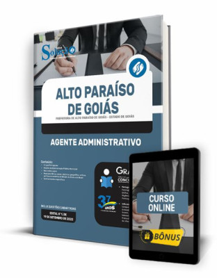 Apostila Prefeitura de Alto Paraíso de Goiás - GO - Agente Administrativo - Imagem 1