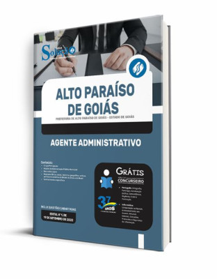 Apostila Prefeitura de Alto Paraíso de Goiás - GO - Agente Administrativo - Imagem 2