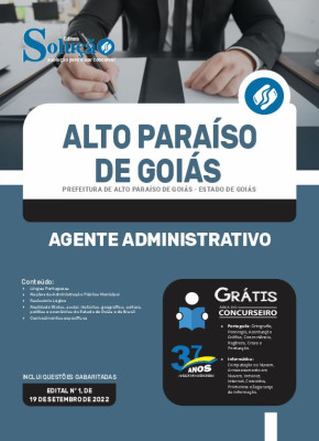 Apostila Prefeitura de Alto Paraíso de Goiás - GO - Agente Administrativo - Imagem 3