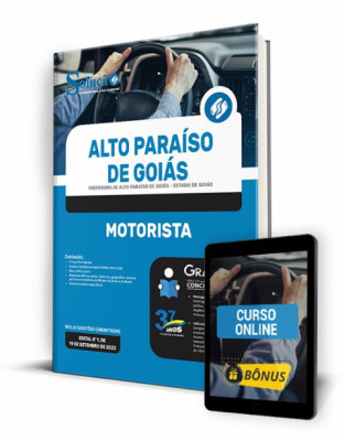 Apostila Prefeitura de Alto Paraíso de Goiás - GO - Motorista - Imagem 1