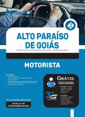 Apostila Prefeitura de Alto Paraíso de Goiás - GO - Motorista - Imagem 3