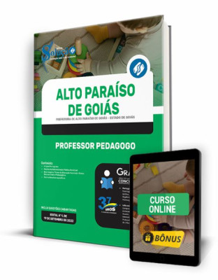 Apostila Prefeitura de Alto Paraíso de Goiás - GO - Professor Pedagogo - Imagem 1