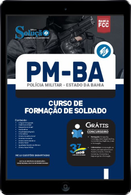 Apostila PM-BA em PDF - Curso de Formação de Soldado - Imagem 1