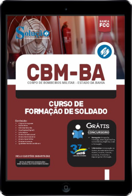 Apostila CBM-BA em PDF - Curso de Formação de Soldado - Imagem 1