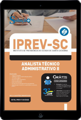 Apostila IPREV-SC em PDF - Analista Técnico Administrativo II - Imagem 1