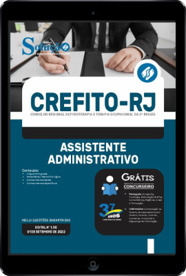 Apostila CREFITO-RJ em PDF - Assistente Administrativo - Imagem 1