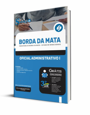 Apostila Prefeitura de Borda da Mata - MG - Oficial Administrativo I - Imagem 3