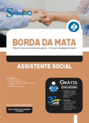 Apostila Prefeitura de Borda da Mata - MG - Assistente Social - Imagem 3