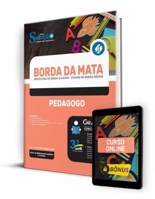 Apostila Prefeitura de Borda da Mata - MG - Pedagogo - Imagem 1