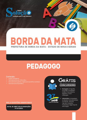 Apostila Prefeitura de Borda da Mata - MG - Pedagogo - Imagem 3