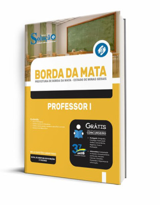 Apostila Prefeitura de Borda da Mata - MG - Professor I - Imagem 2