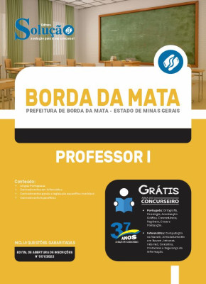 Apostila Prefeitura de Borda da Mata - MG - Professor I - Imagem 3