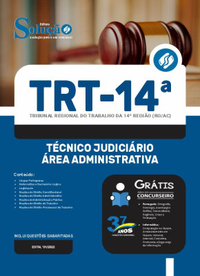 Apostila TRT14 - Técnico Judiciário - Área Administrativa - Imagem 3