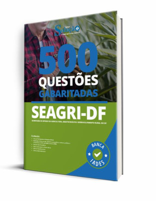 Caderno de Questões SEAGRI-DF - 500 Questões Gabaritadas - Imagem 1