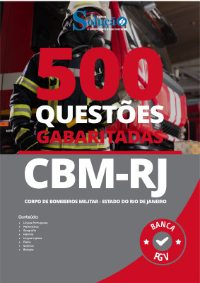 Caderno de Questões CBM-RJ - 500 Questões Gabaritadas - Imagem 1