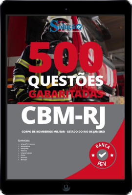 Caderno de Questões CBM-RJ em PDF - 500 Questões Gabaritadas - Imagem 1