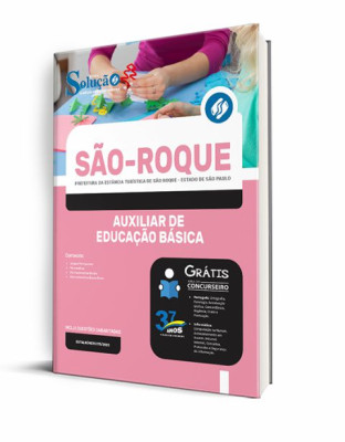 Apostila Prefeitura de São Roque - SP - Auxiliar de Educação Básica - Imagem 2