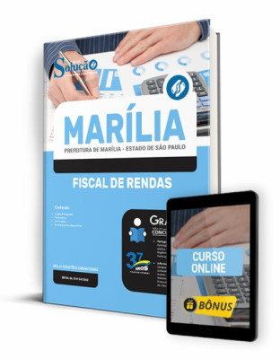 Apostila Prefeitura de Marília - SP - Fiscal de Rendas - Imagem 1