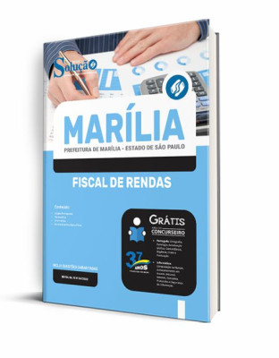 Apostila Prefeitura de Marília - SP - Fiscal de Rendas - Imagem 2